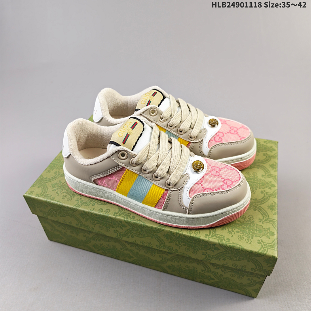Gucci Distressed Screener sneaker Gucci HLB24901118 - foto 2