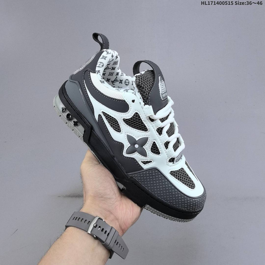 LVLouis VuittonLouis Vuitton Trainer Sneaker Low HL171400515 Size:36 46 - foto 4