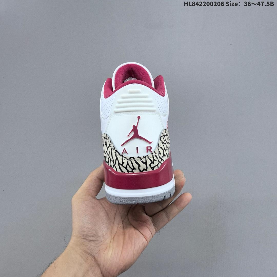Air Jordan 3 Retro "Cardinal Red" AJ3 3 aj3 3 - foto 5