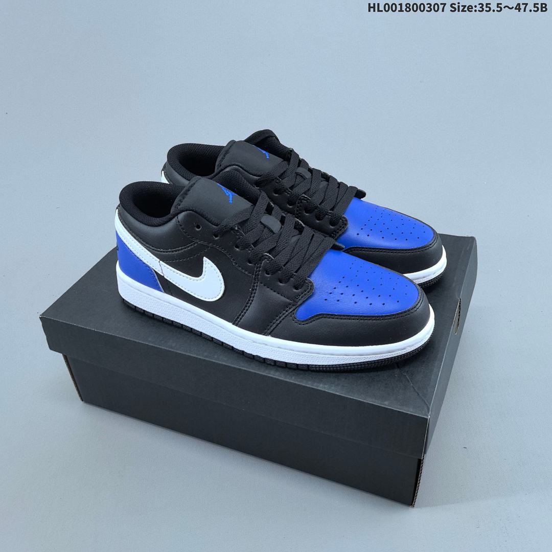 Air Jordan 1 Low "Game Royal Toe" AJ1 1 aj1 1
