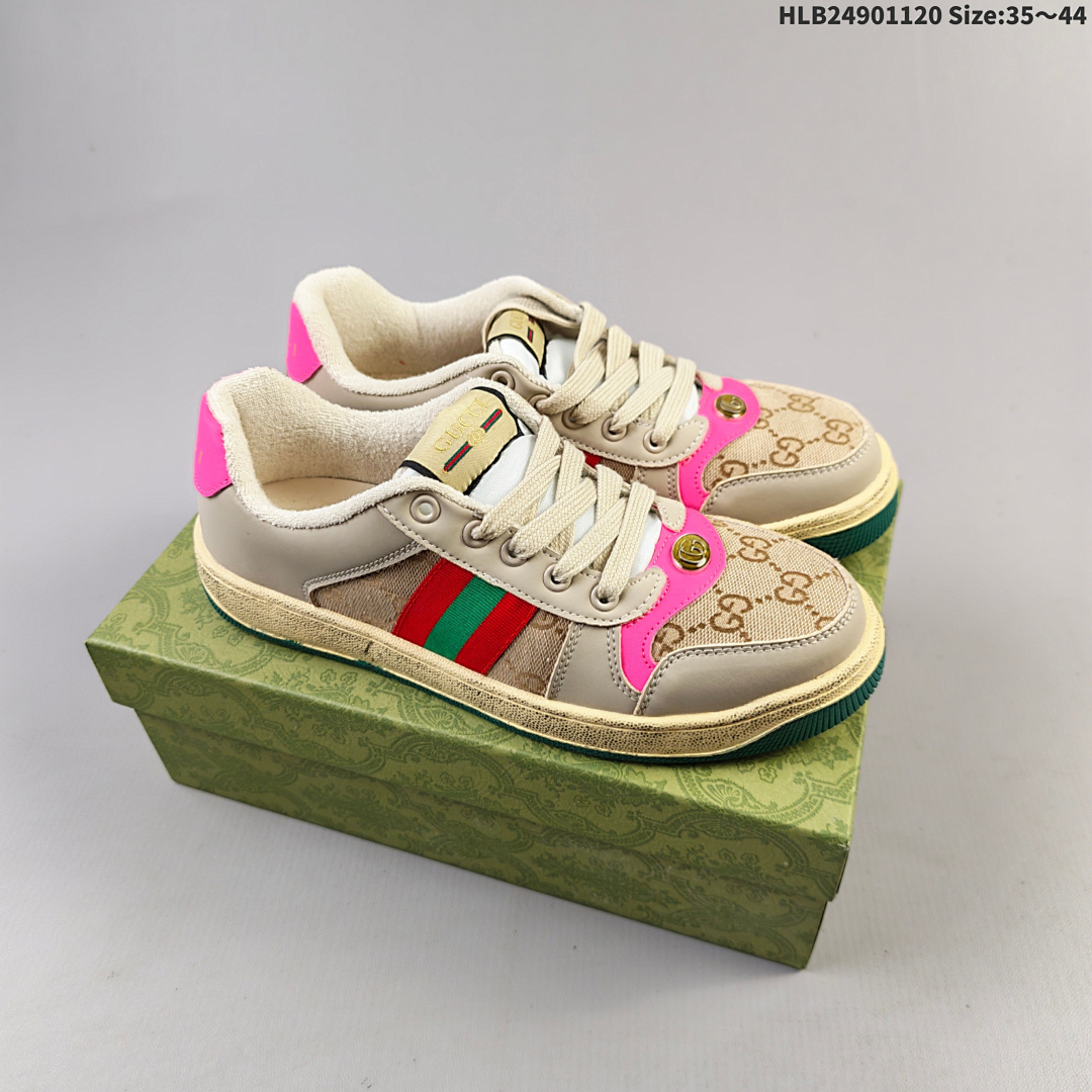 Gucci Gucci Distressed Screener sneaker Gucci HLB24901120 Size:3 - foto 16