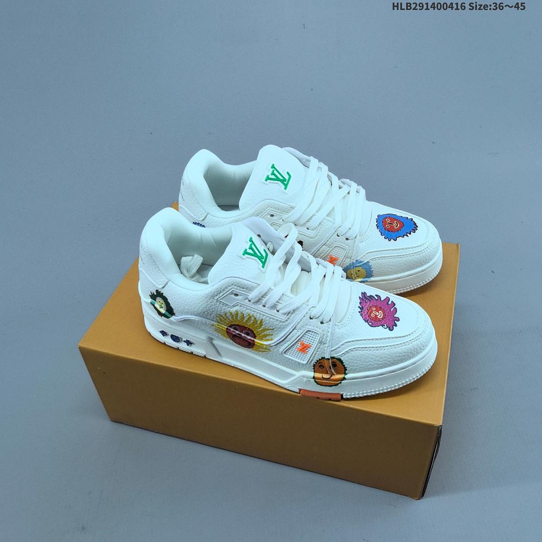 Louis Vuitton Trainer Sneaker Low LV ID - foto 6