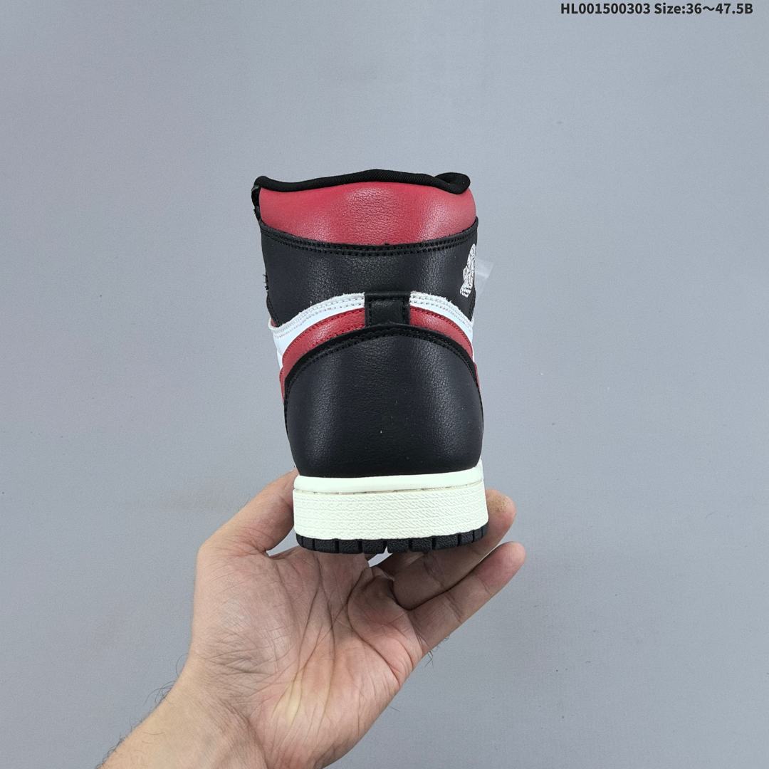 Air Jordan 1 Retro High "Black Gym Red" AJ1 1 aj1 1 - foto 6
