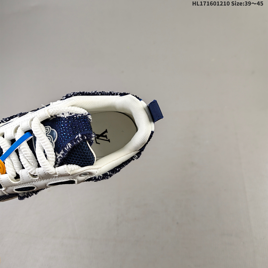 Louis Vuitton Trainer Sneaker Low LV ID Size 45 - foto 2