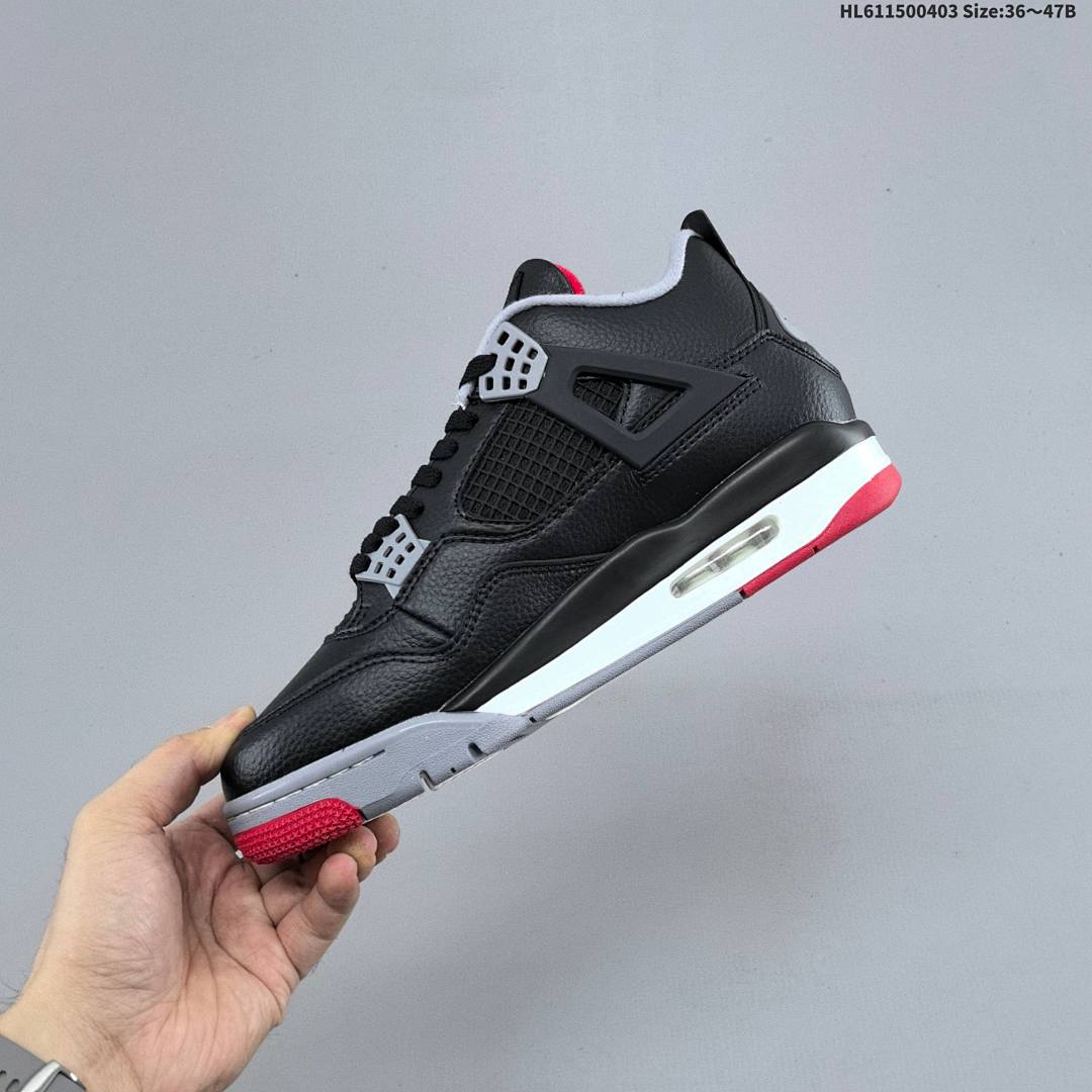Air Jordan 4 Retro "Bred Reimagined" AJ4 4 aj4 4 - foto 4