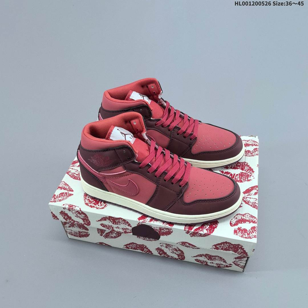 a Air Jordan 1 Mid SE "Valentine& x27; s Day" AJ1 1 aj1 1