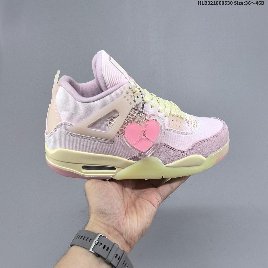 Air Jordan 4 Retro "Denim Iced Carmine" AJ4 4 aj4 4 - foto 2