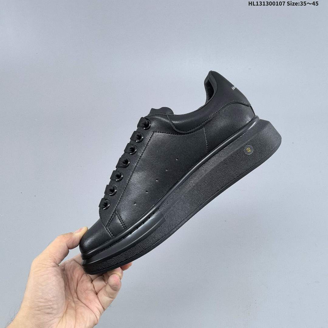 Alexander McQueen Sole Leather Sneakers 553770 HL131300107 - foto 3