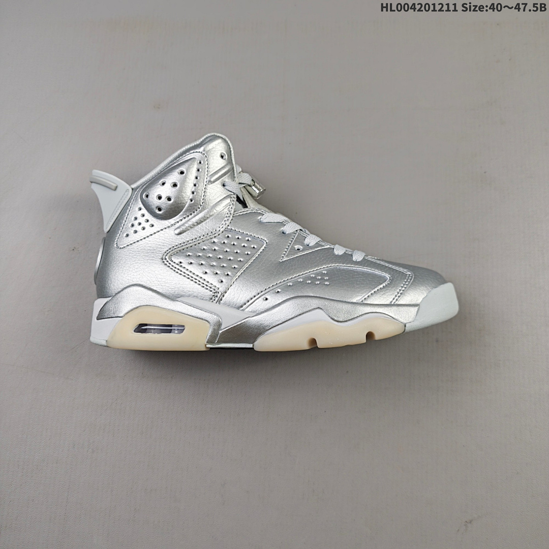 PSG x Air Jordan 6 Retro "Silver Metallic" AJ6 6 aj6 6 - foto 9