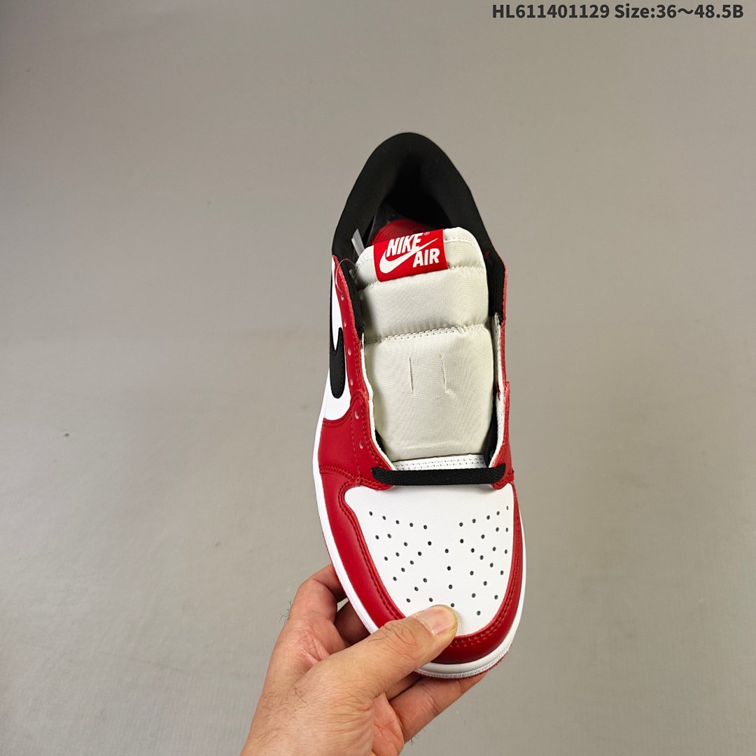 Air Jordan 1 Low OG "Black Muslin Varsity Red" AJ1 1 aj1 1 - foto 6