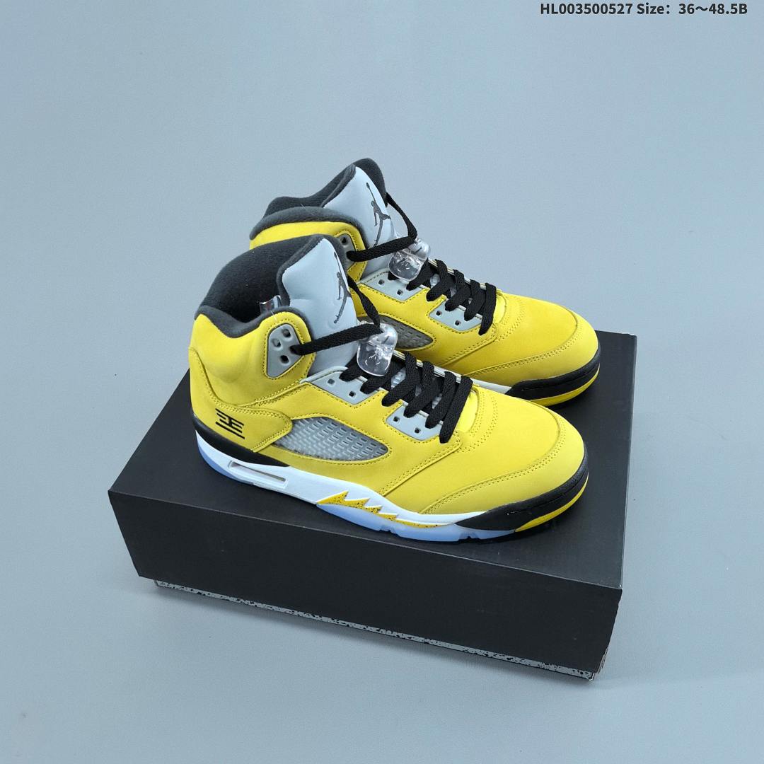 Air Jordan 5 Retro "Yellow Multi" AJ5 5 aj5 5 "Toky
