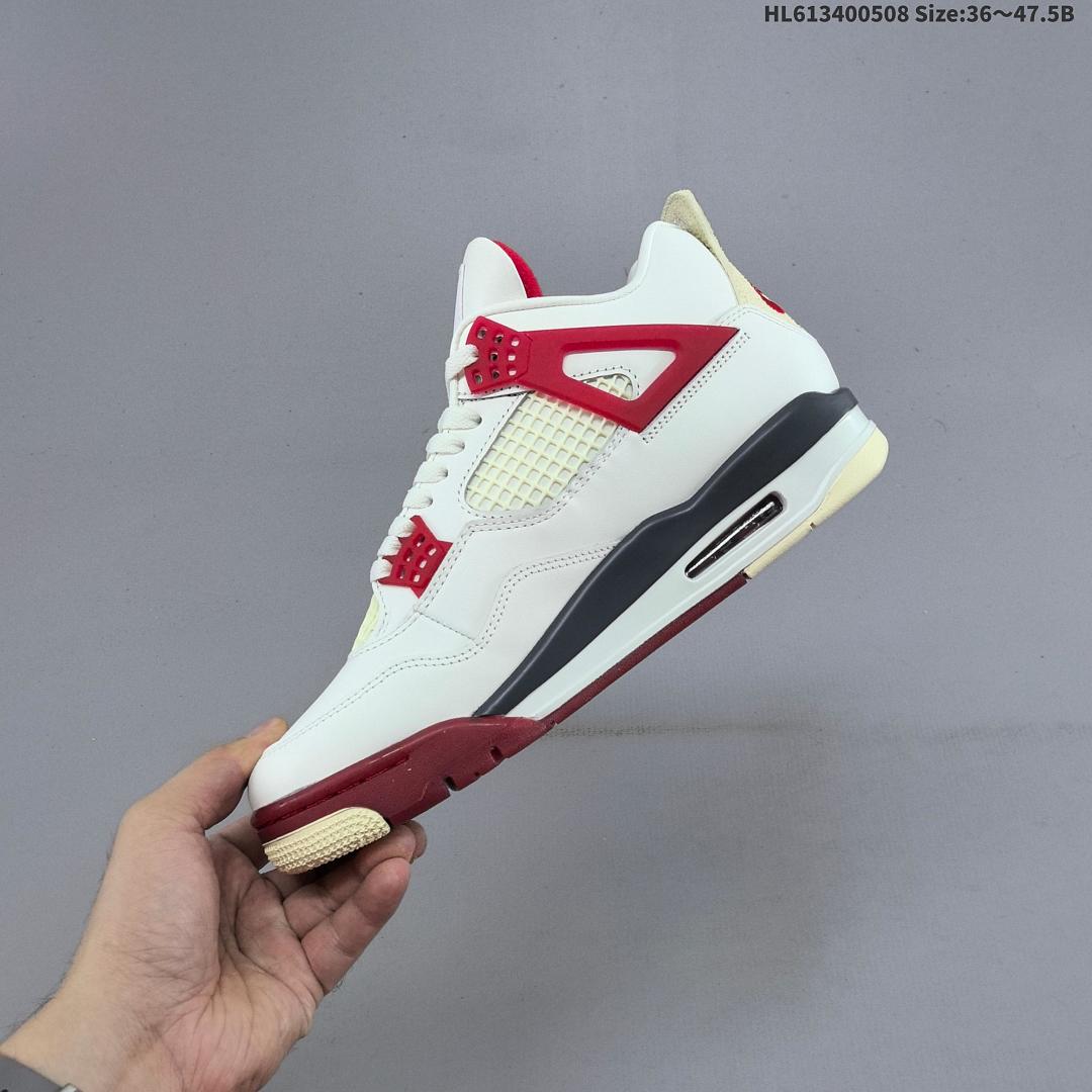 Nigel Sylvester x Air Jordan 4 "Sail Cinnabar" AJ4 4 aj4 4 - foto 4