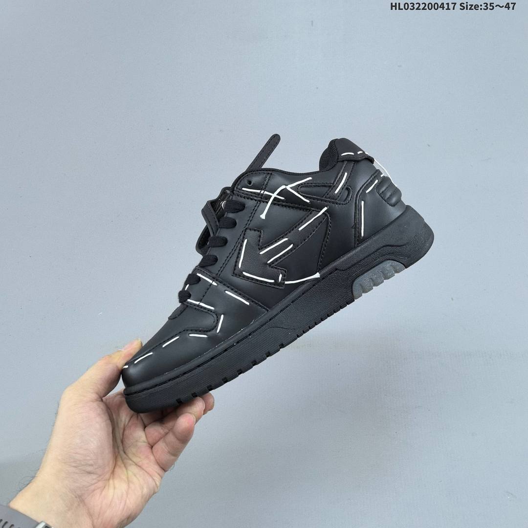 , Off-WhiteÔäó c/o Virgil Abloh Out Of Office Low-top Leather OW OFF-White - foto 7