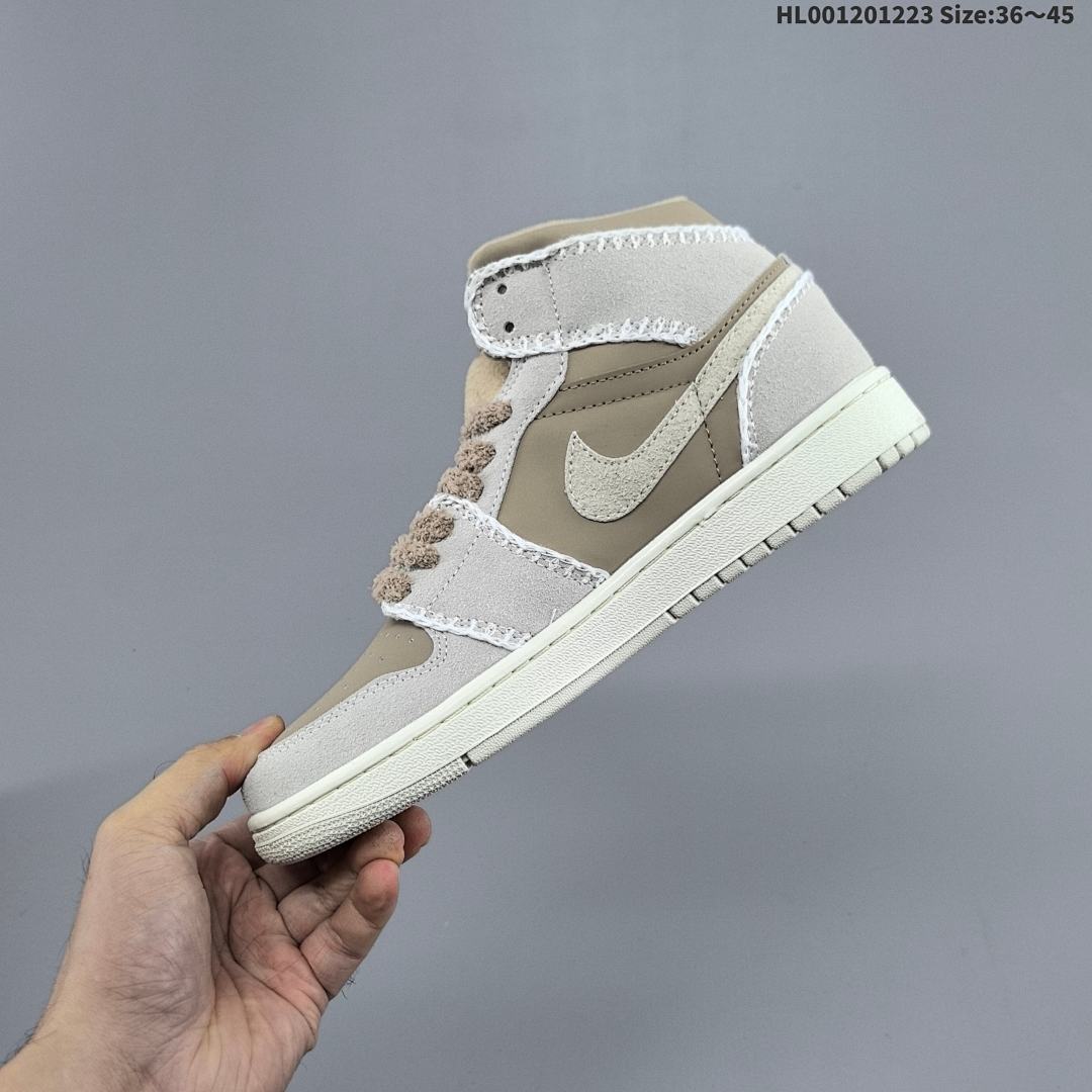 a Air Jordan 1 Mid "Hemp Sail" AJ1 1 aj1 1 - foto 8