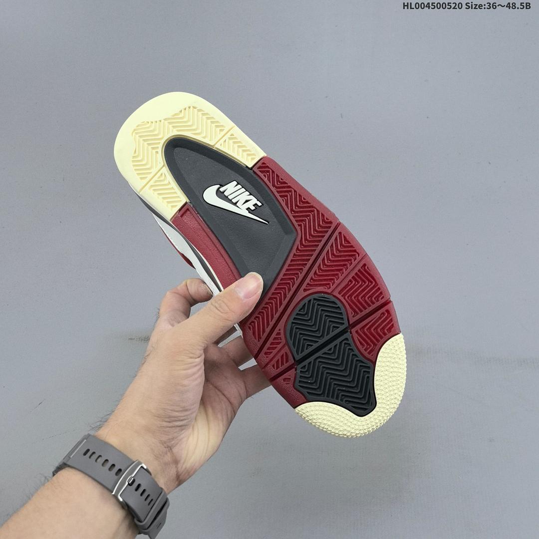 Nigel Sylvester x Air Jordan 4 "Sail Cinnabar" AJ4 4 aj4 4 - foto 7