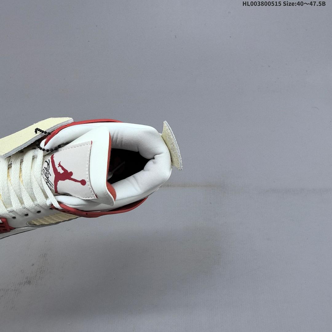 Nigel Sylvester x Air Jordan 4 "Sail Cinnabar" AJ4 4 aj4 4 - foto 9