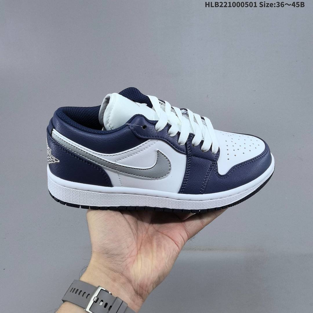Air Jordan 1 Low "Aluminum" AJ1 1 aj1 1 Swo - foto 2