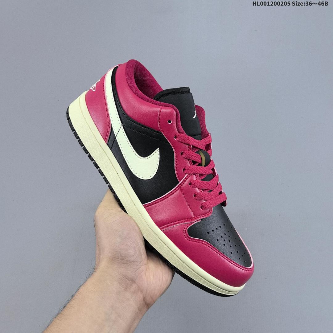 Air Jordan 1 Low "Bred Black" AJ1 1 aj1 1 - foto 8