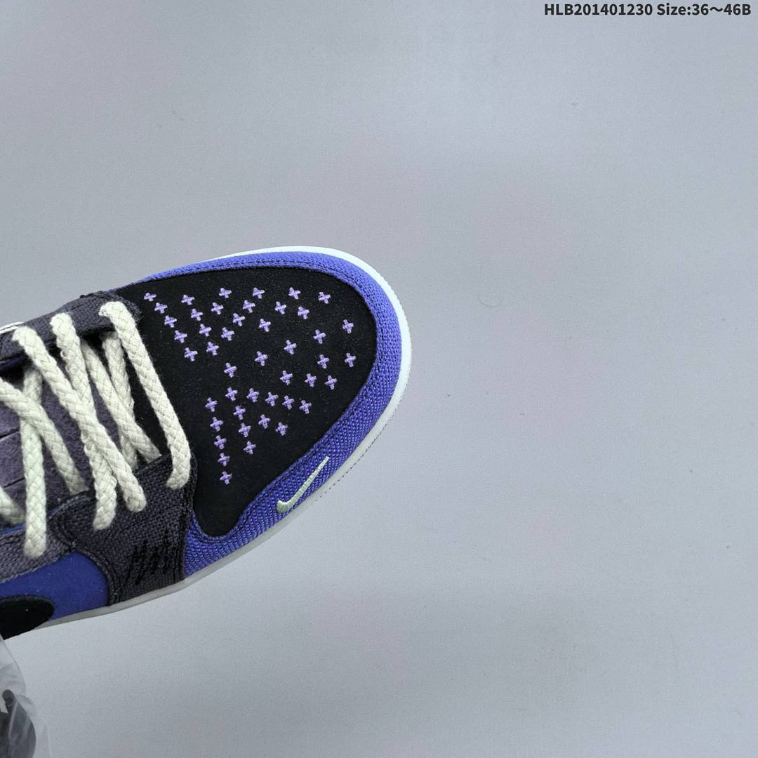 Zion Williamson x Air Jordan 1 Low OG & x27;Regency Purple And Dark Raisin& x27; 2.0 AJ1 1 - foto 3