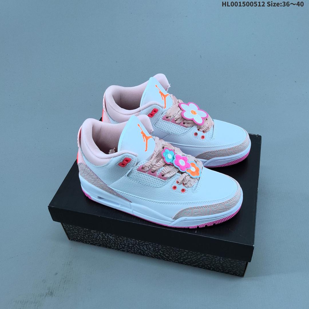 a Air Jordan 3 Retro "Spring Flowers" AJ3 3 aj3 3