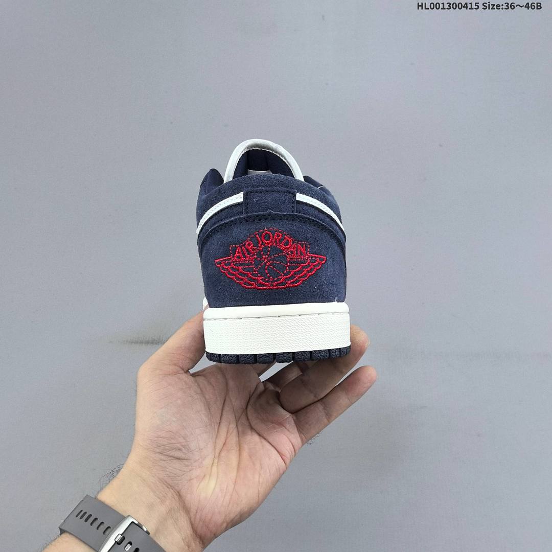 Air Jordan 1 Low "Obsidian Suede" AJ1 1 aj1 1 - foto 6