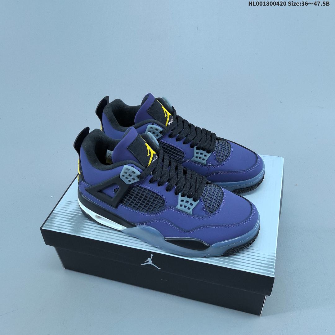 Air Jordan 4 Retro OG "Imperial Purple" AJ4 4 aj4 4