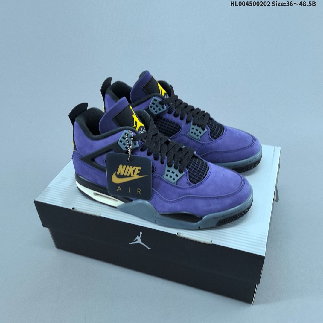 Air Jordan 4 Retro OG "Imperial Purple" AJ4 4 aj4 4