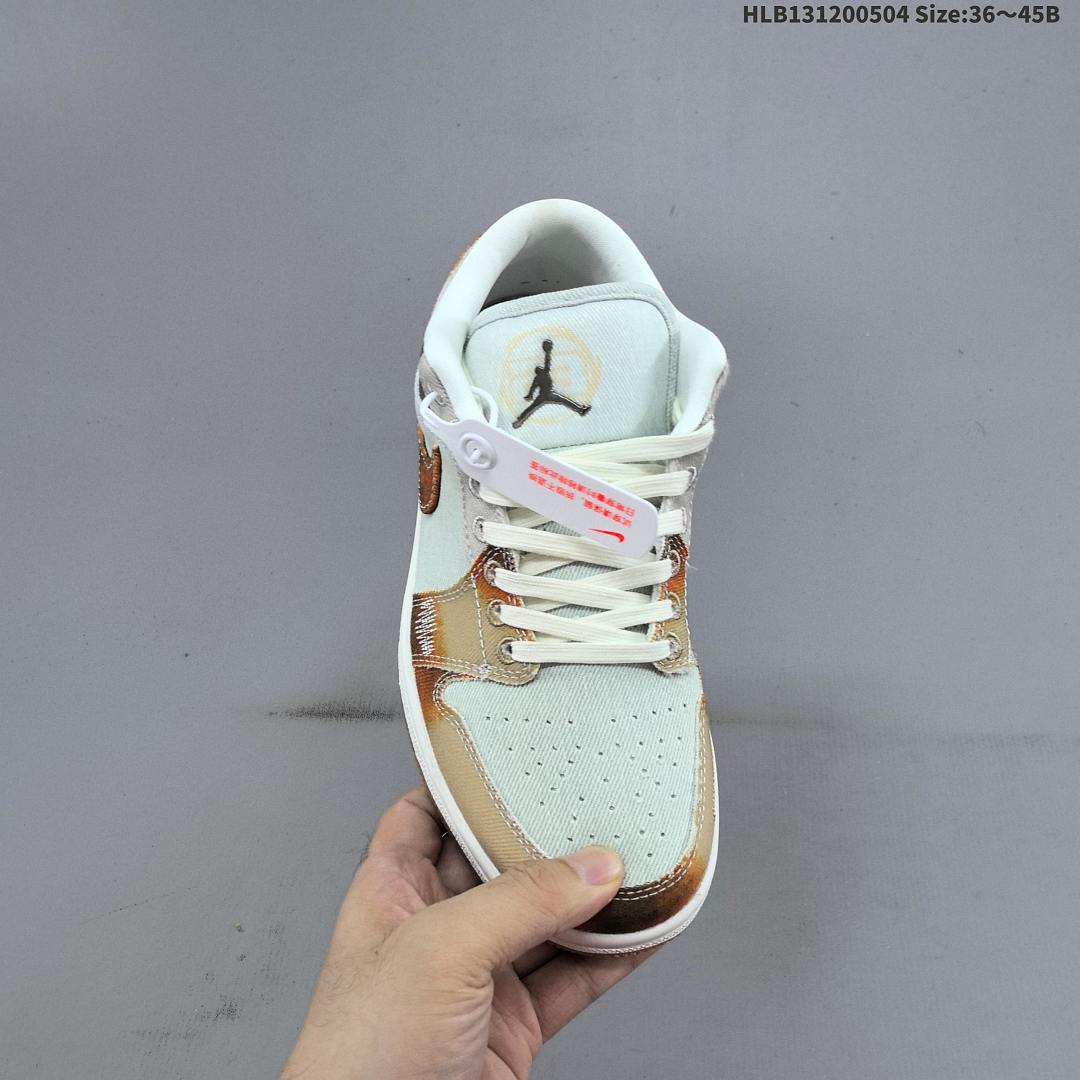 Air Jordan 1 Low SE "Multi-Color Distressed" AJ1 1 aj1 1 Jo - foto 5