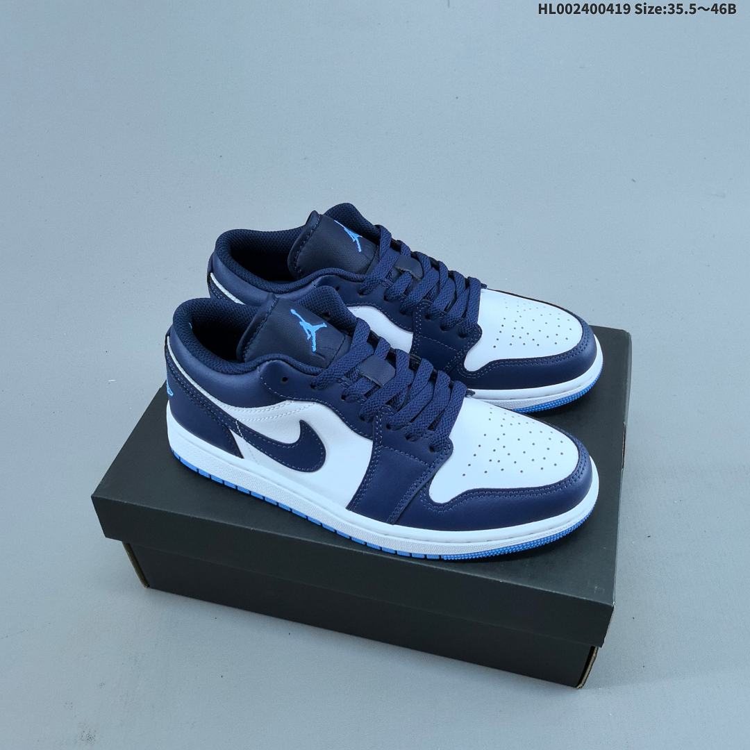 Air Jordan 1 Low "Midnight Navy/University Blue" AJ1 1 aj1 1