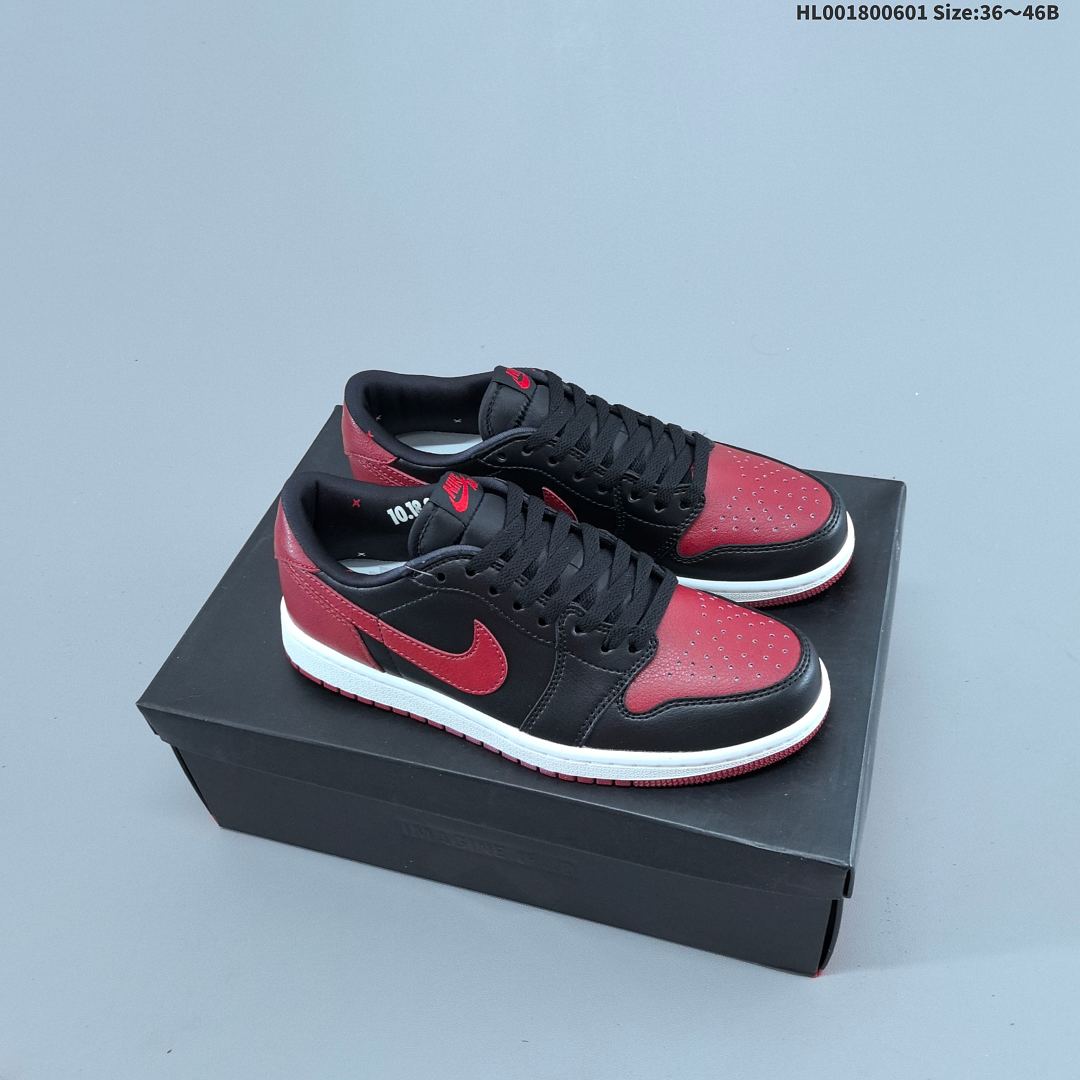 Air Jordan 1 Low OG "Banned" X AJ1 1 aj1 1 Jordan