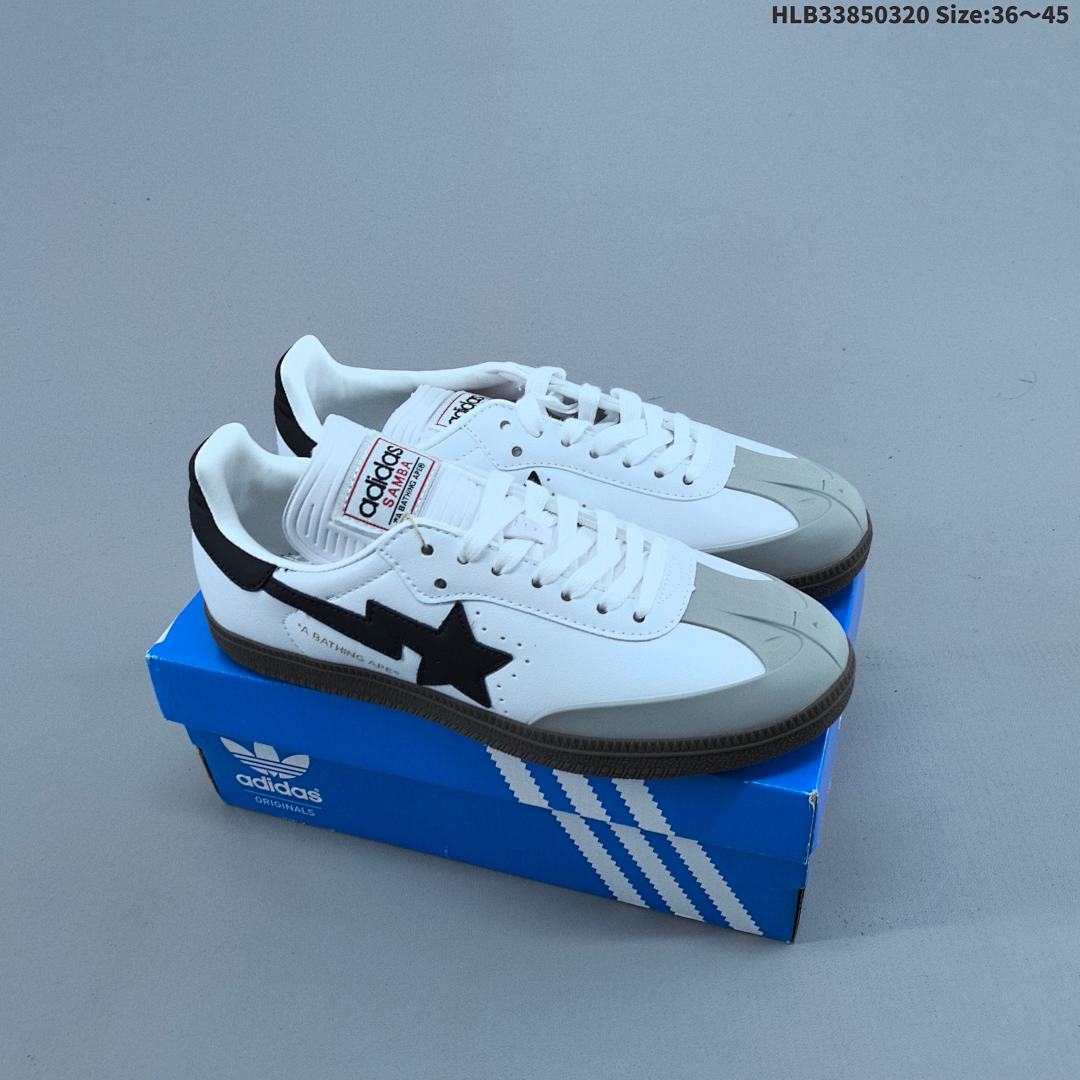 A Bathing Ape x Adidas Originals Samba ID - foto 2