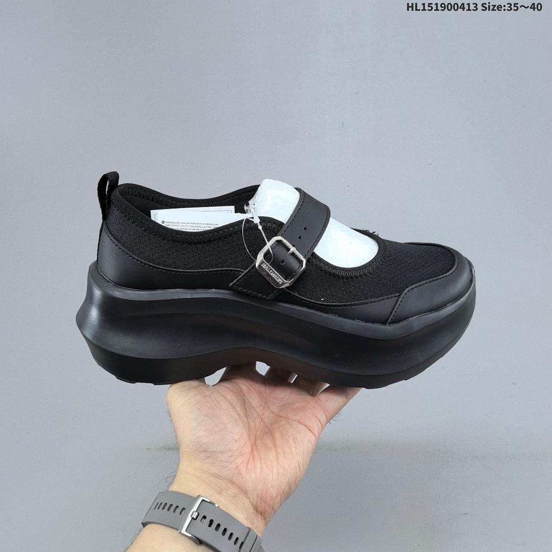 Comme des Garçons x SALOMON SR811 Leather Platform CDG - foto 3