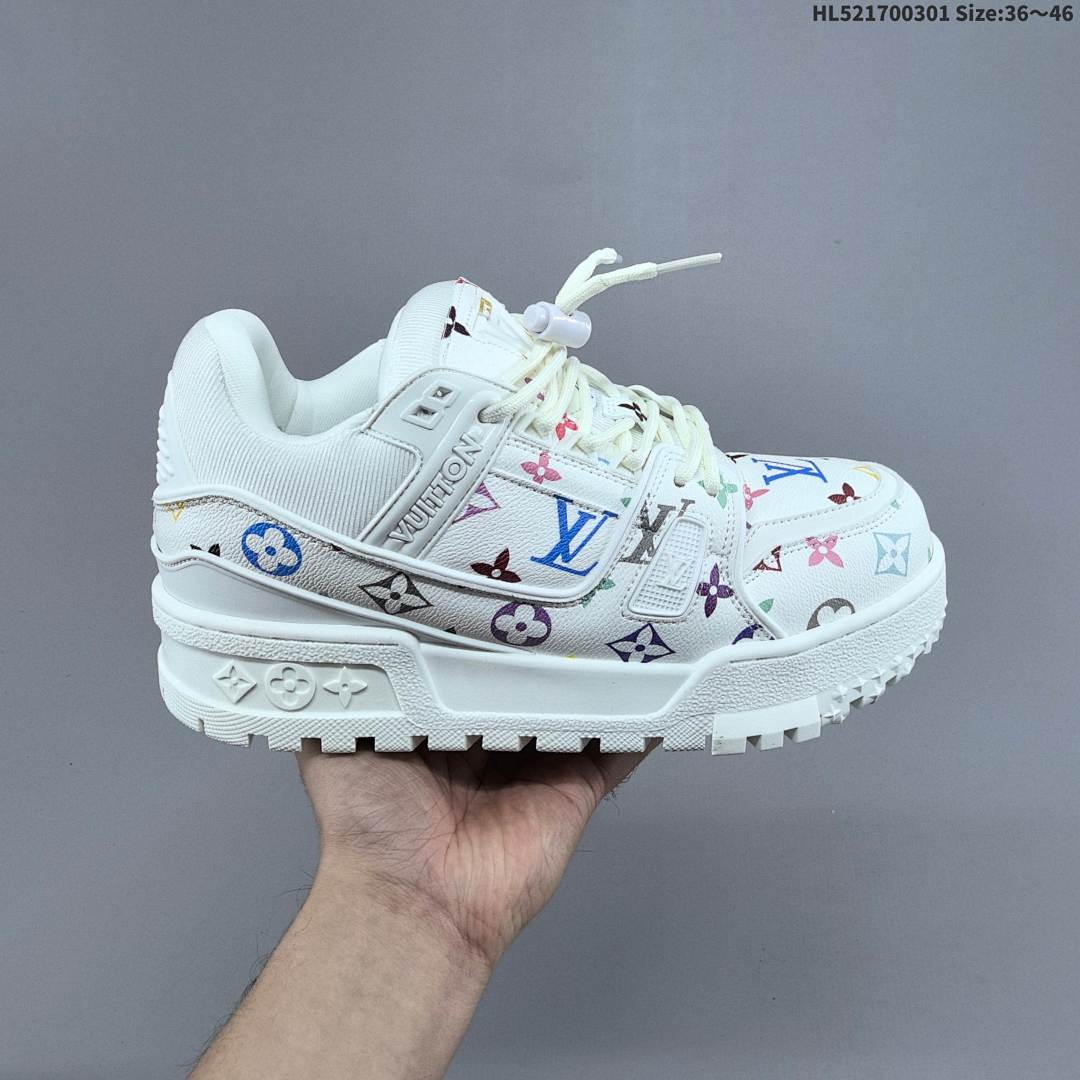 “ ” Trainer , LV Louis Vuitton Trainer Maxi Low Sneaker - foto 2
