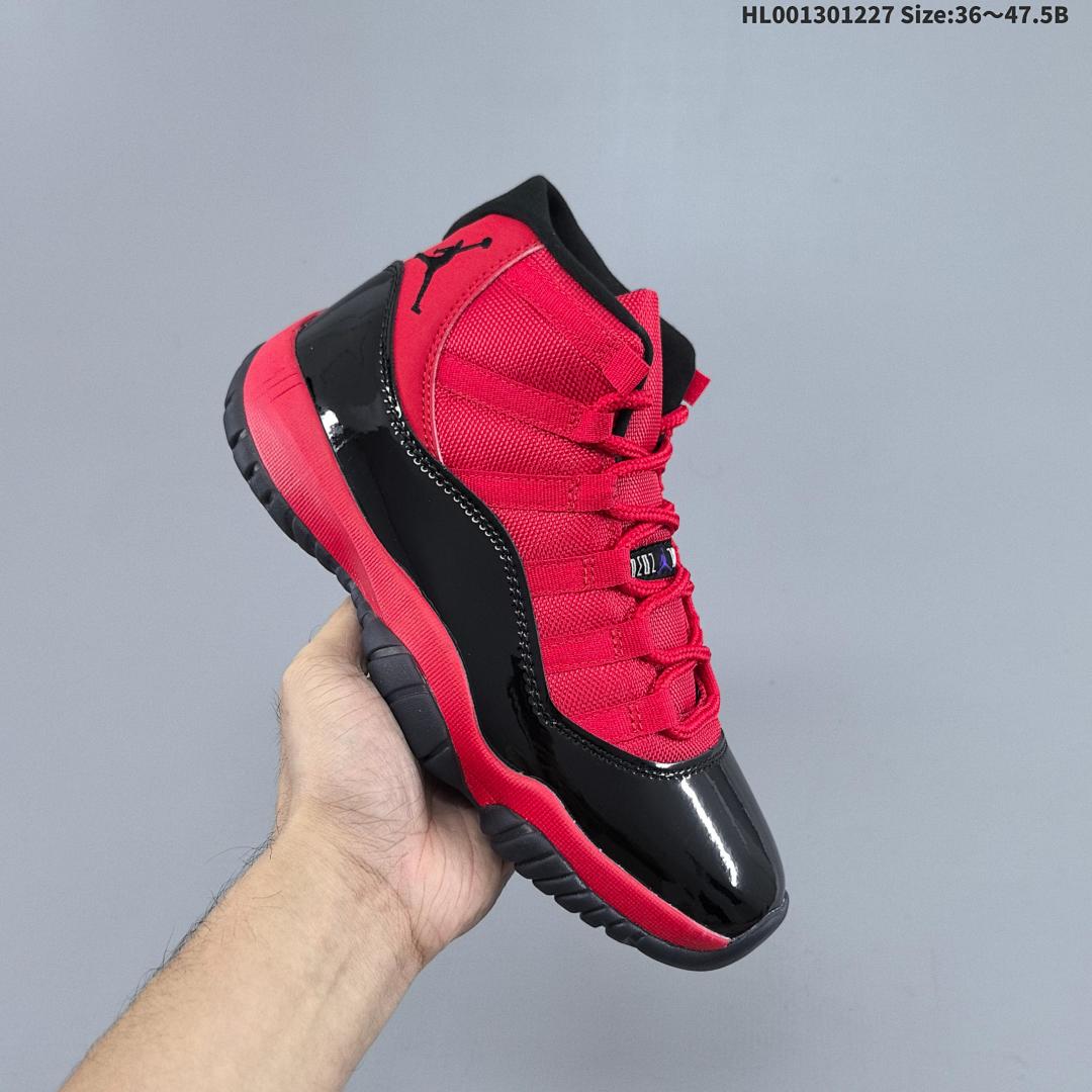 Air Jordan 11 Retro "Red Black" AJ11 11 aj11 11 - foto 8