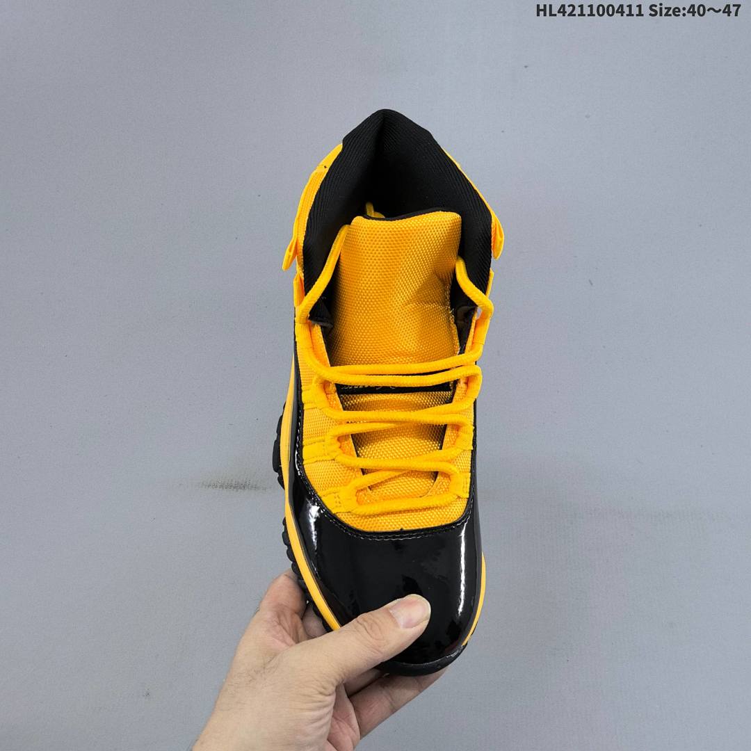 Air Jordan 11 Retro High "Black Yellow" AJ11 11 aj11 11 - foto 9