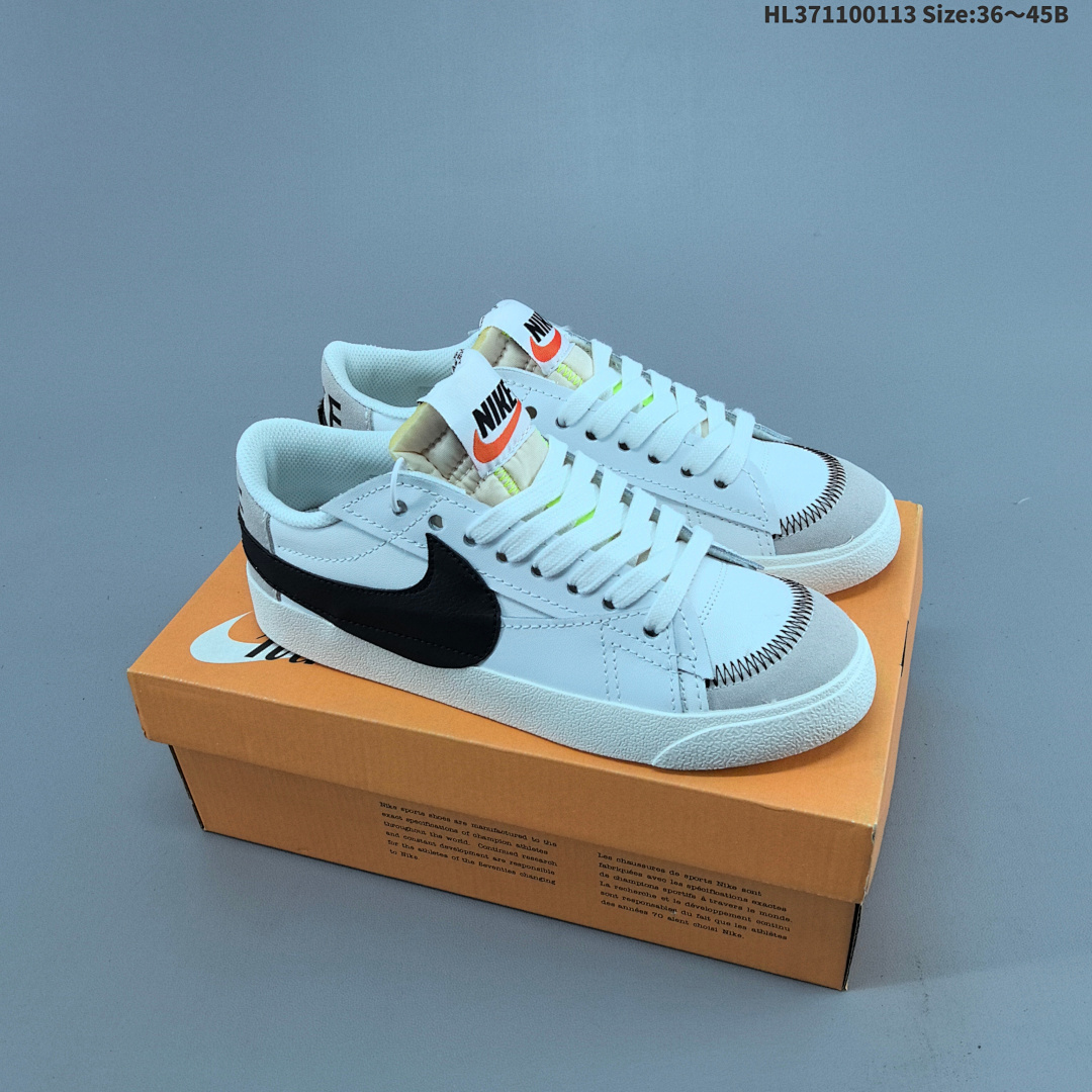 NK Blazer Low & x27;77 Jumbo Blazer Swoosh Sw - foto 17