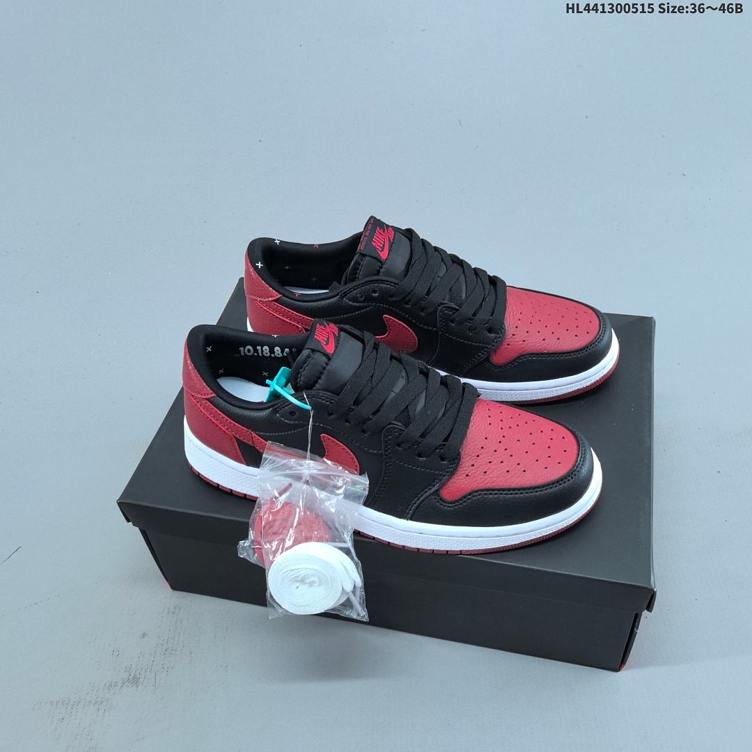 Air Jordan 1 Low OG "Banned" X AJ1 1 aj1 1