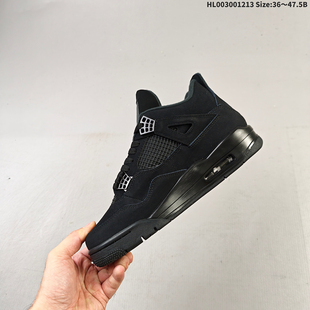 Air Jordan 4 Retro "Black Cat" AJ4 4 aj4 4 - foto 7