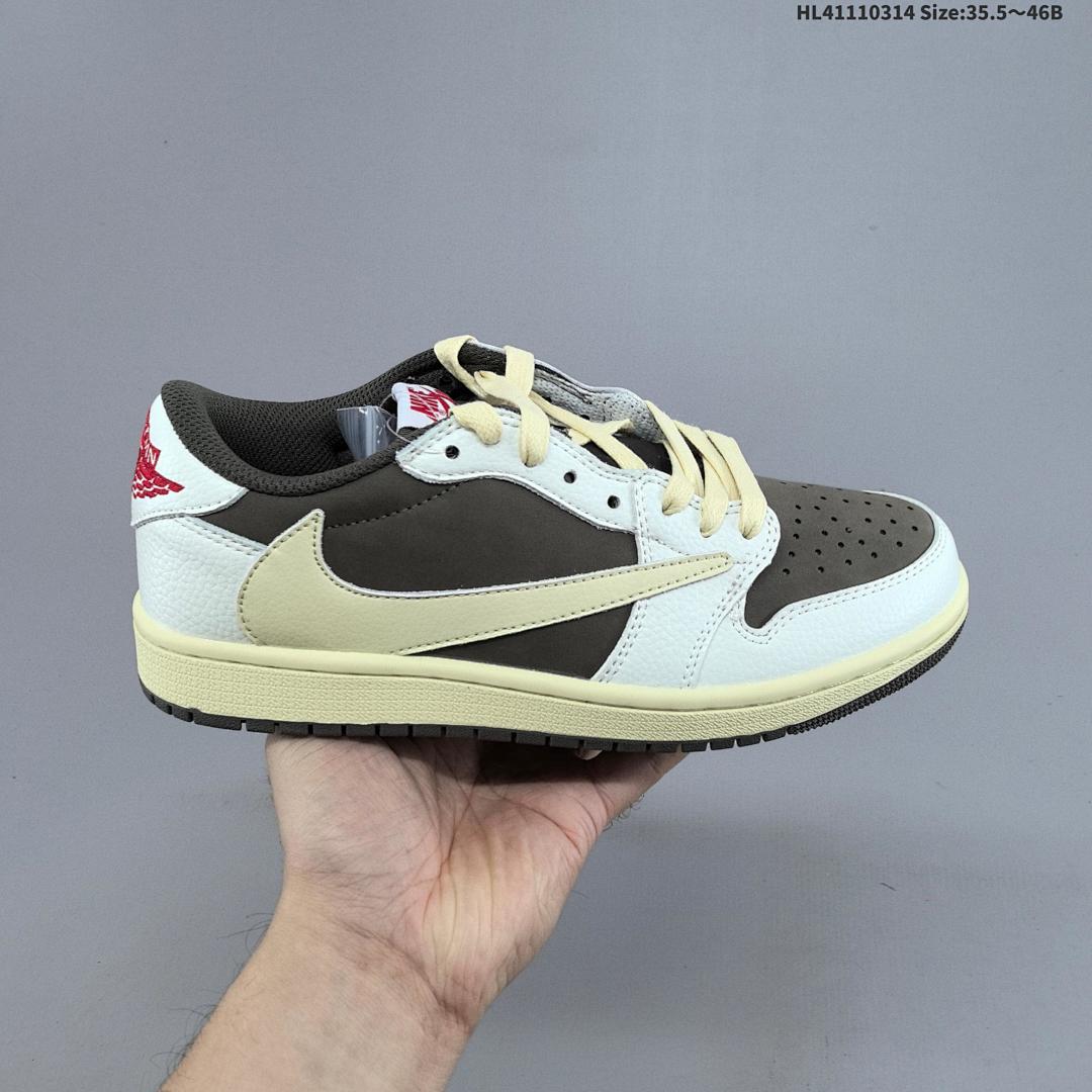 Travis Scott x Fragment Design x Air Jordan 1 Low OG AJ1 1 aj1 1 - foto 5