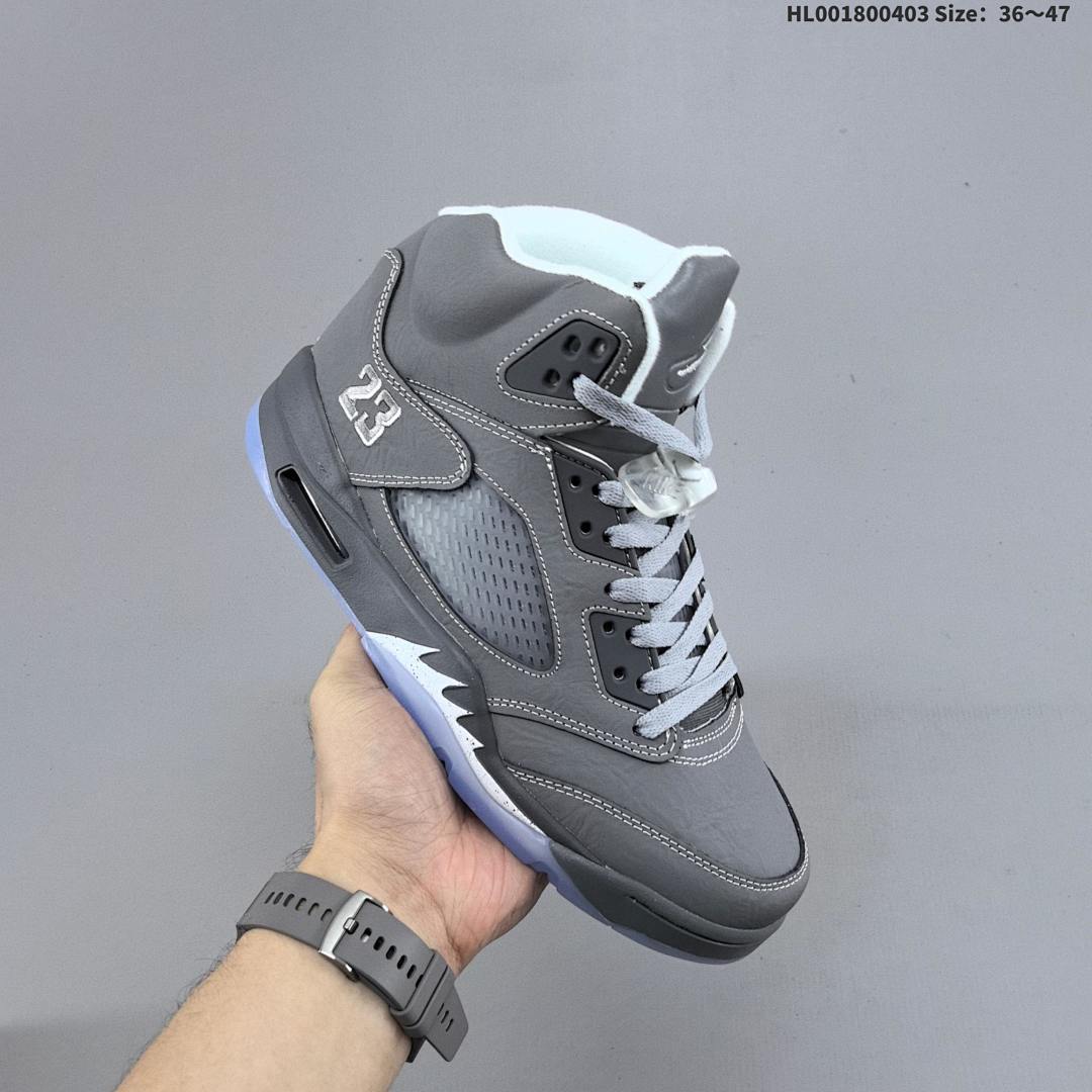 Air Jordan 5 Retro "Wolf Grey" AJ5 5 aj5 5 - foto 3