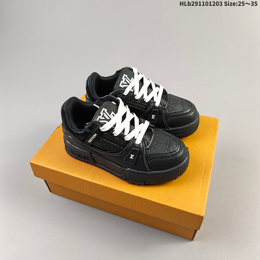 LV Louis Vuitton Trainer Sneaker Low HLb291101203 Size 35 - foto 3