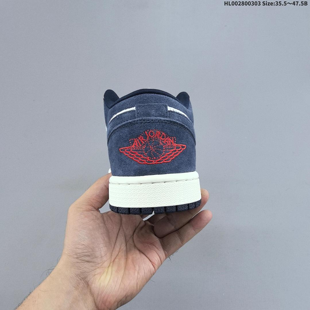 Air Jordan 1 Low "Obsidian Suede" AJ1 1 aj1 1 - foto 6