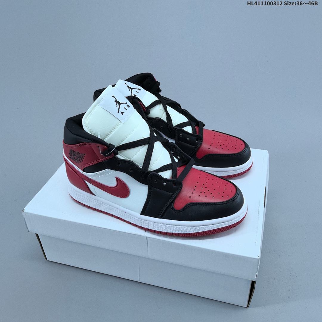 Air Jordan 1 Mid "Reverse Bred" AJ1 1 aj1 1 - foto 3