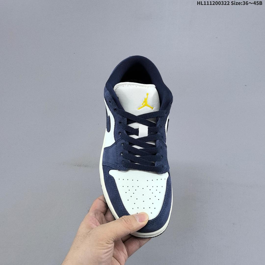 Air Jordan 1 Low "Obsidian Suede" AJ1 1 aj1 1 - foto 5