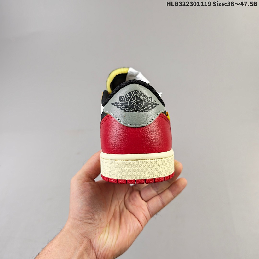Air Jordan 1 Low OG "Black Muslin Varsity Red" AJ1 1 aj1 1 - foto 6