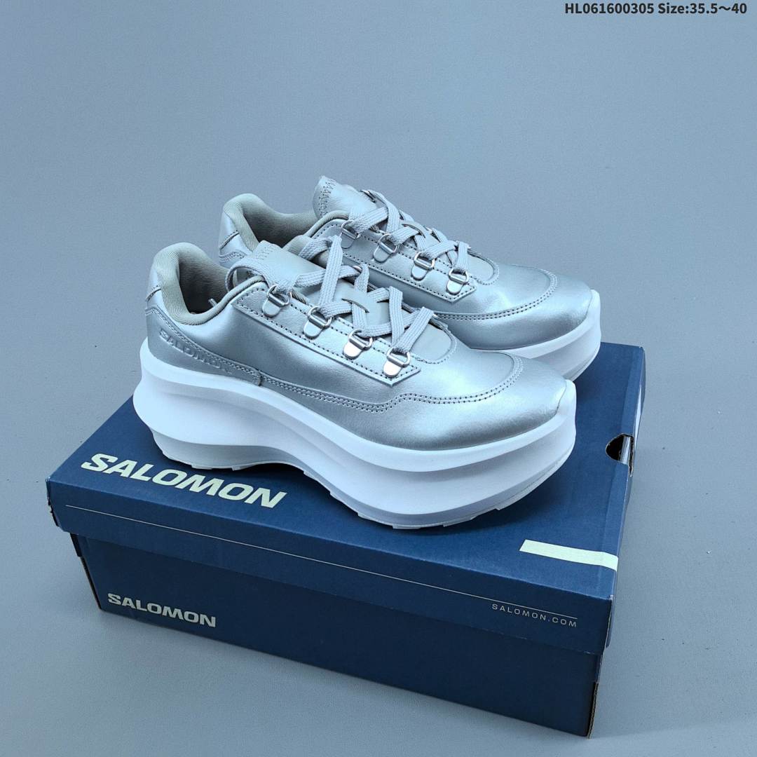 Comme des Garçons x SALOMON SR811 Leather Platform CDG - foto 5