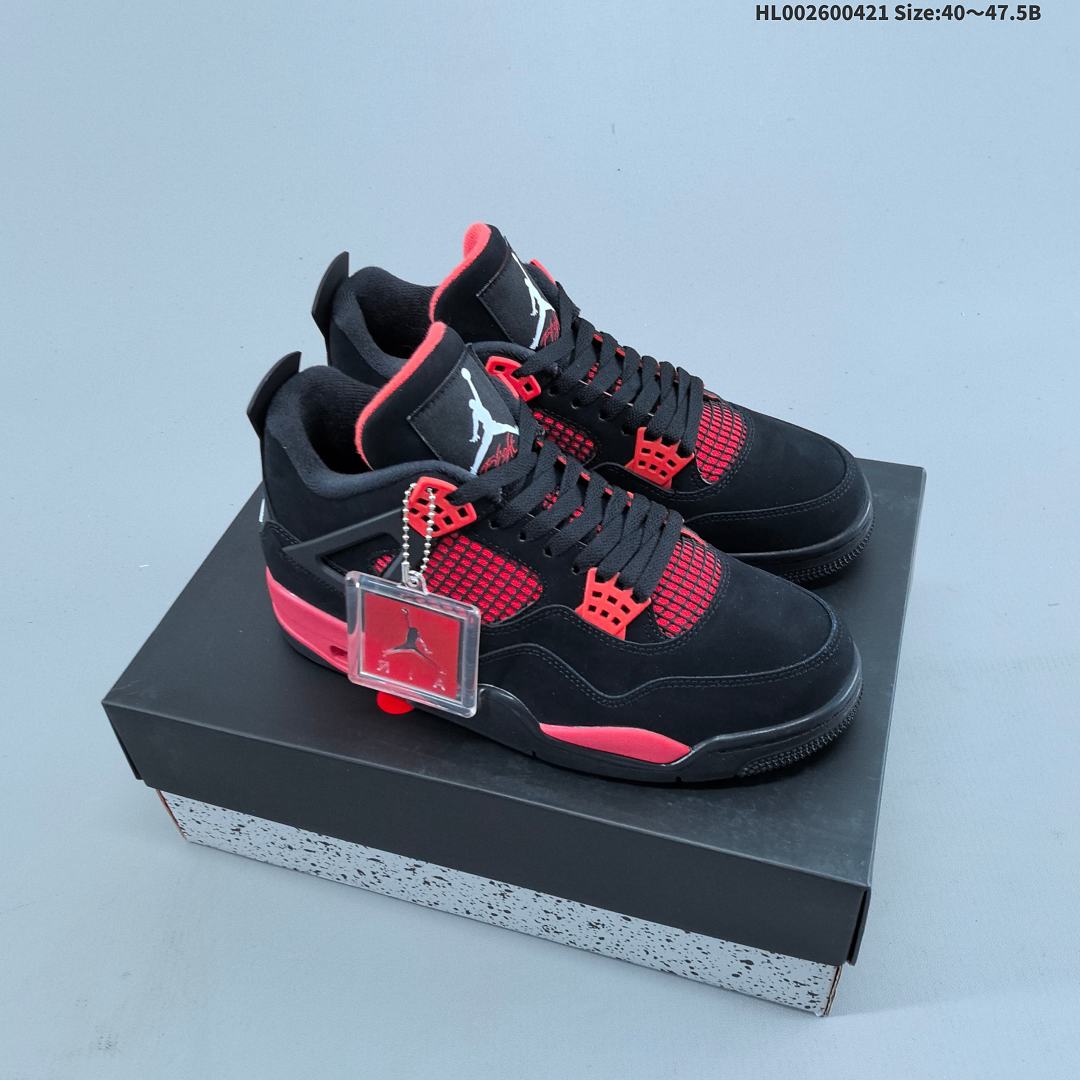 Air Jordan 4 Retro "Red Thunder" AJ4 4 aj4 4