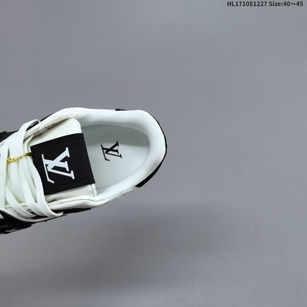 Louis Vuitton Trainer Sneaker Low LV ID Size 45 - foto 2