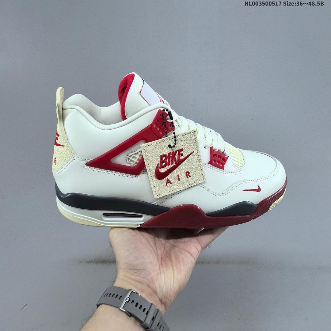 Nigel Sylvester x Air Jordan 4 "Sail Cinnabar" AJ4 4 aj4 4 - foto 2
