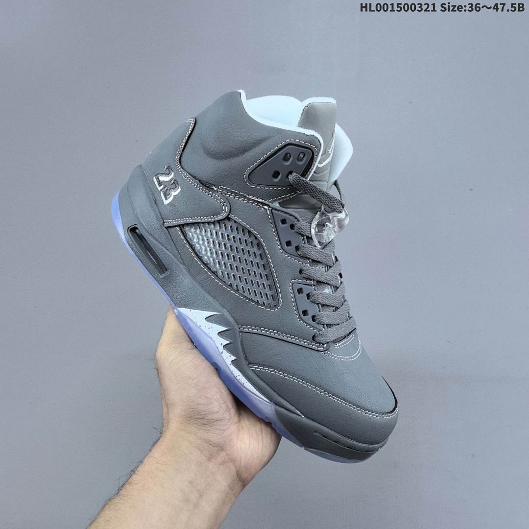 Air Jordan 5 Retro "Wolf Grey" AJ5 5 aj5 5 - foto 3